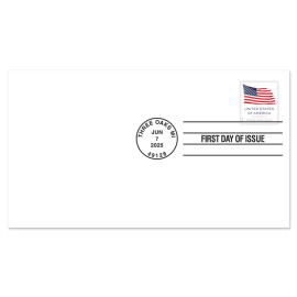 U.S. Flags 2025 First Day Cover, Stamp from Sheet of 20
