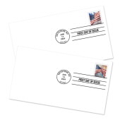 U.S. Flags 2024 First Day Cover, Stamp from Book of 20 image